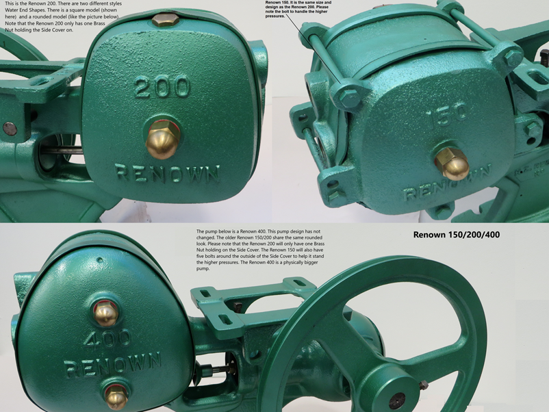 How to identify your pump Renown